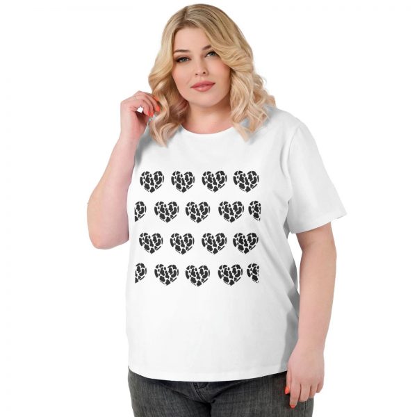 Plus Size Women's Short-sleeved T-shirt