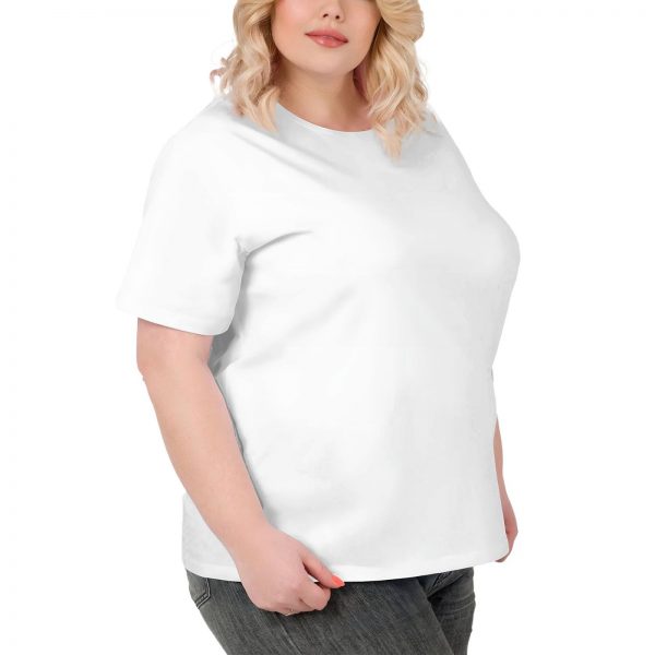 Plus Size Women's Short-sleeved T-shirt - Image 2