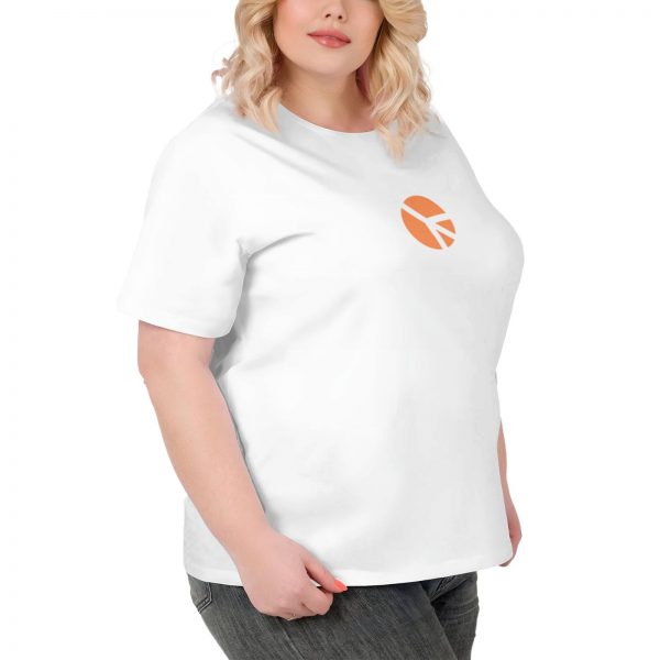 Plus Size Women's Short-sleeved T-shirt - Image 2