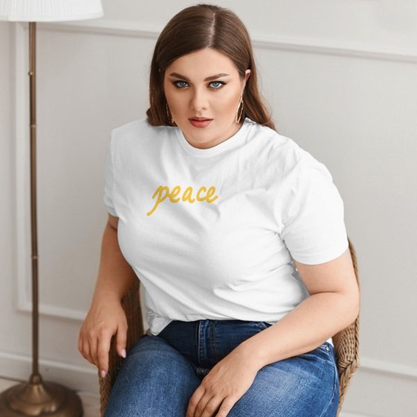 Plus Size Women's Short-sleeved T-shirt - Image 7