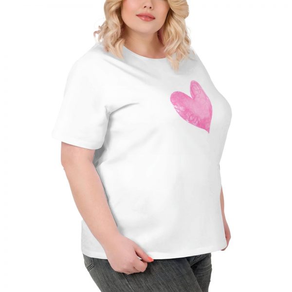 Plus Size Women's Short-sleeved T-shirt - Image 2