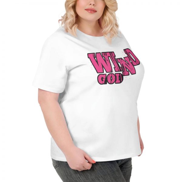 Plus Size Women's Short-sleeved T-shirt - Image 2