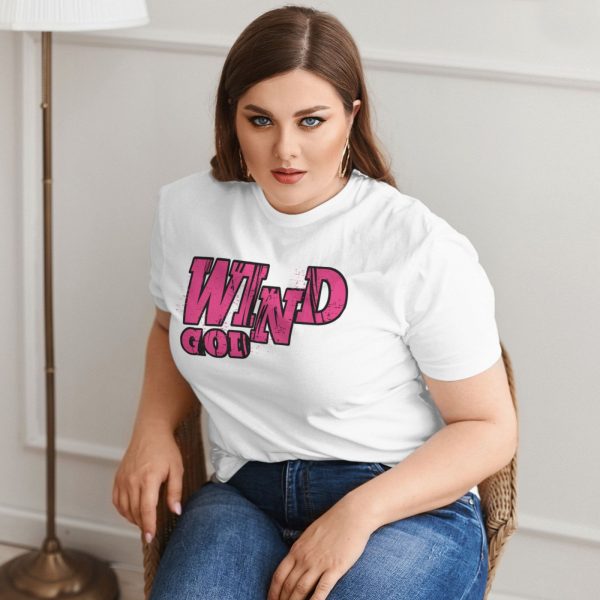 Plus Size Women's Short-sleeved T-shirt - Image 8