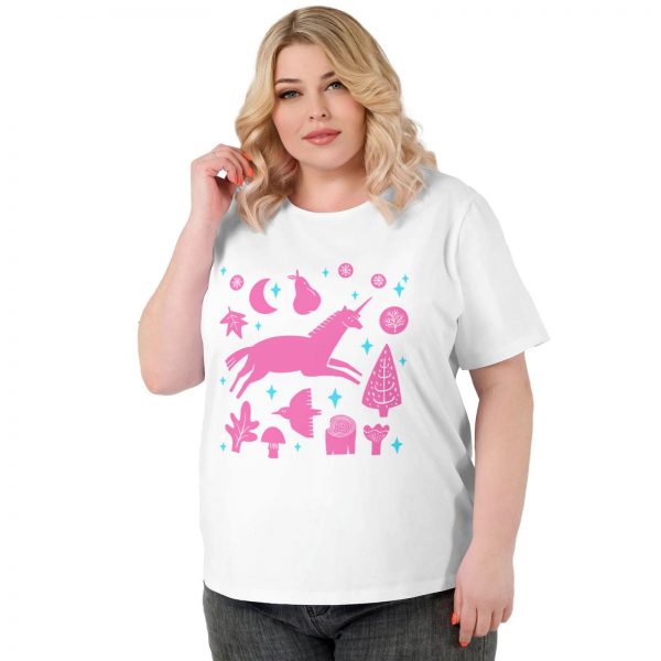 Plus Size Women's Short-sleeved T-shirt